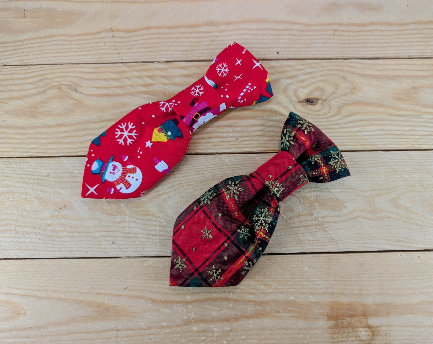 Christmas Pattern Dog Tie