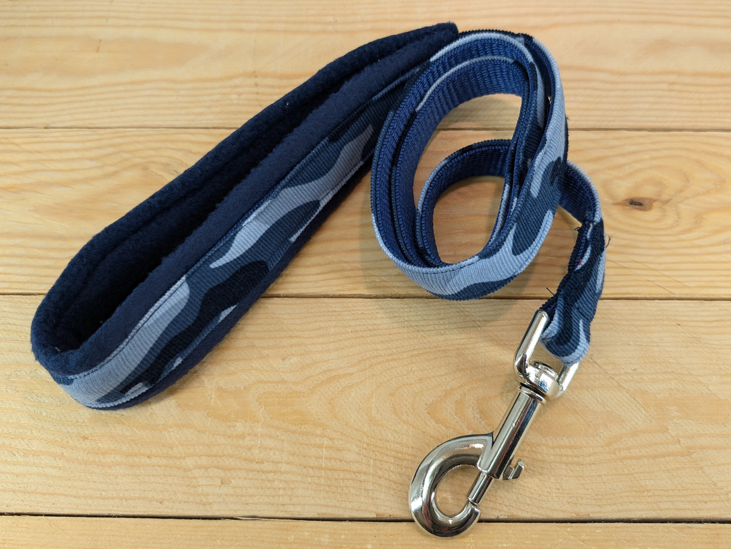 Blue Urban Camo Dog Lead Top
