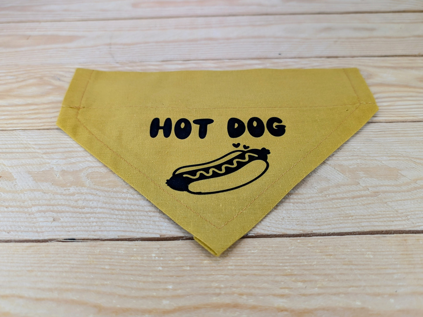 Hot Dog Bandana Front