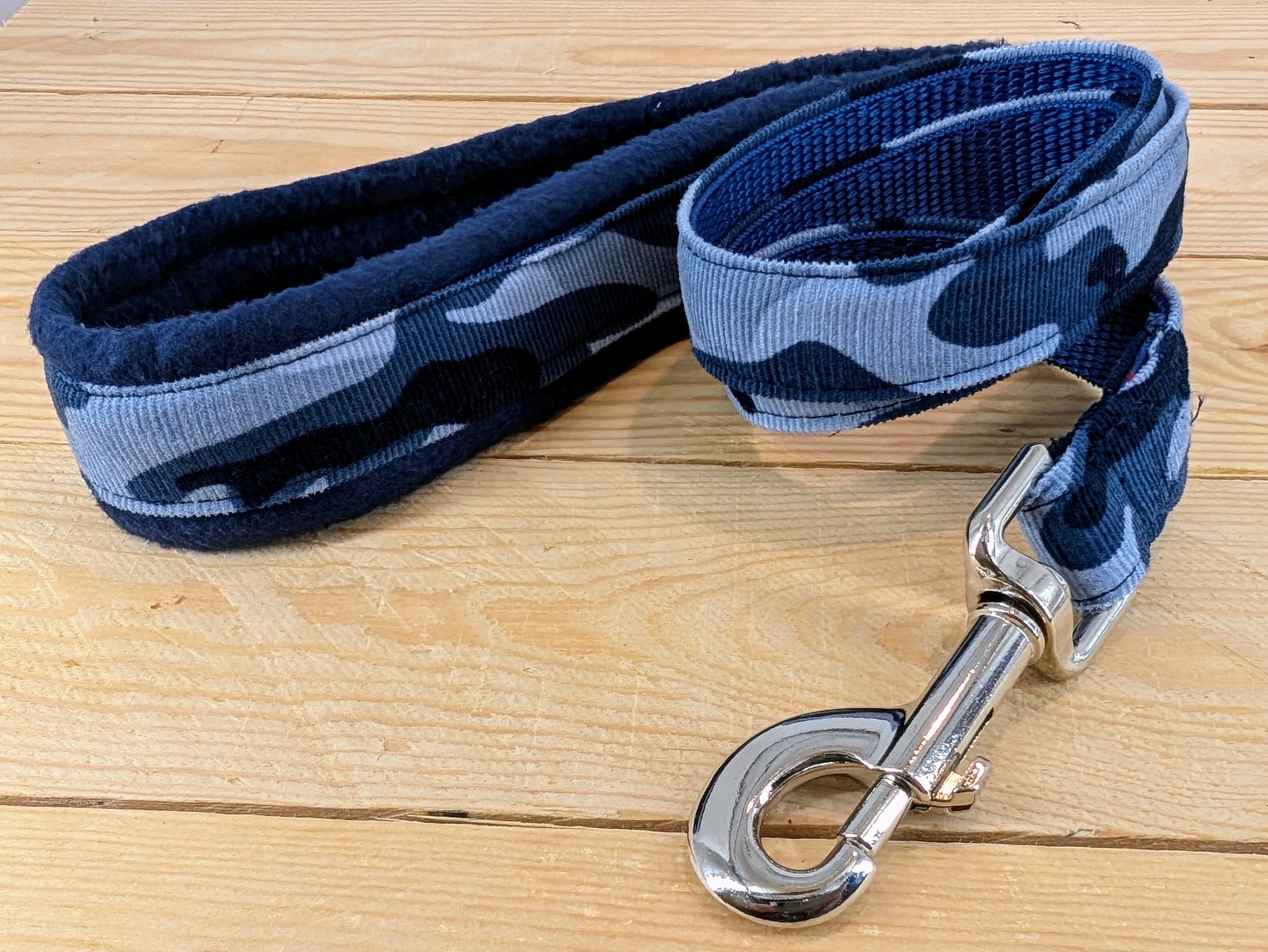 Blue Urban Camo Matching Dog Lead