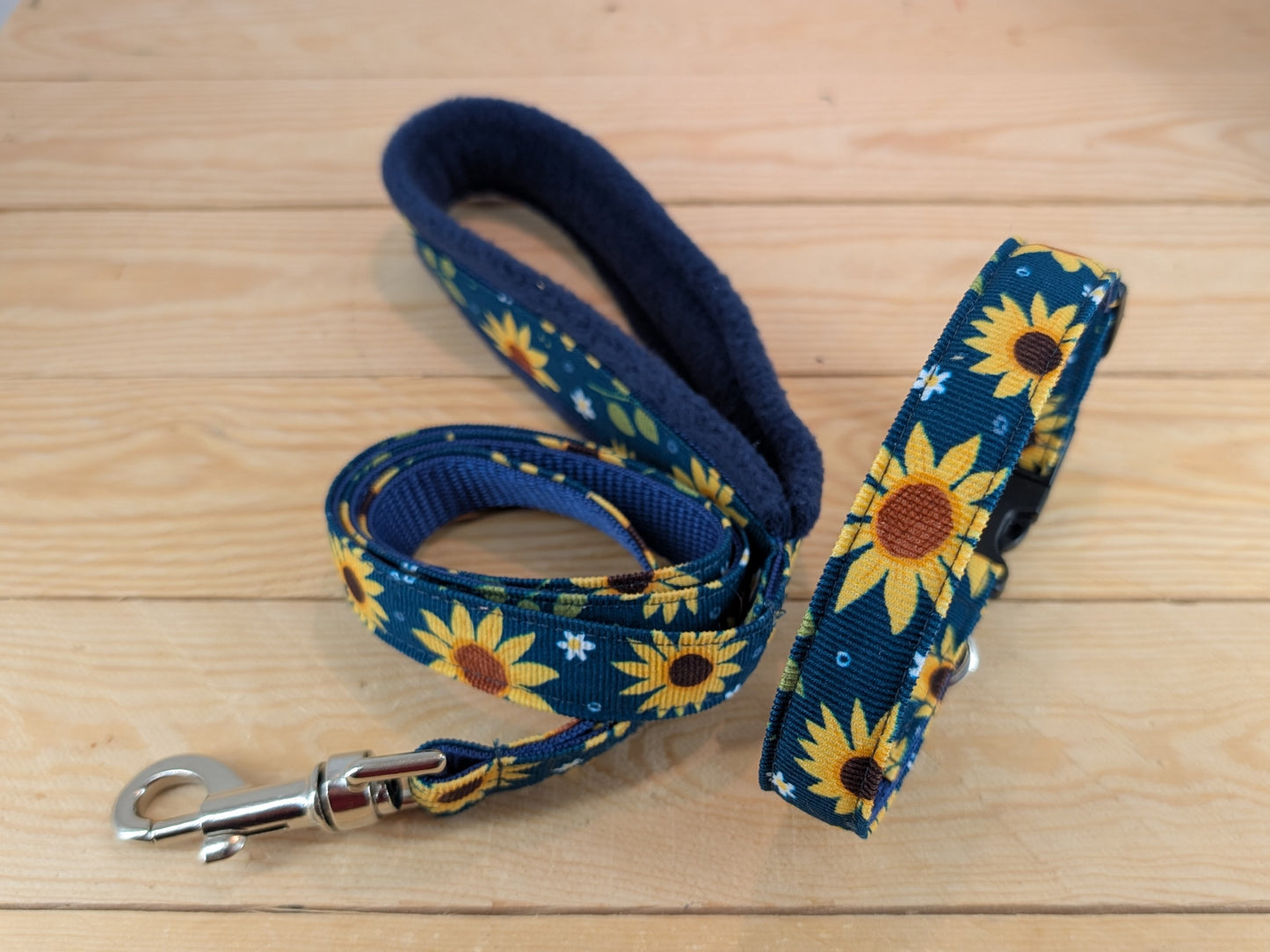 Sunflowers Dog Collar