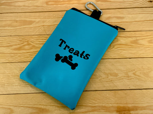 Dog Treat Pouch with Zip