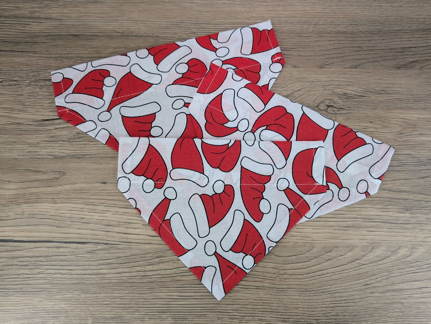 Santa Hats Christmas Dog Bandana