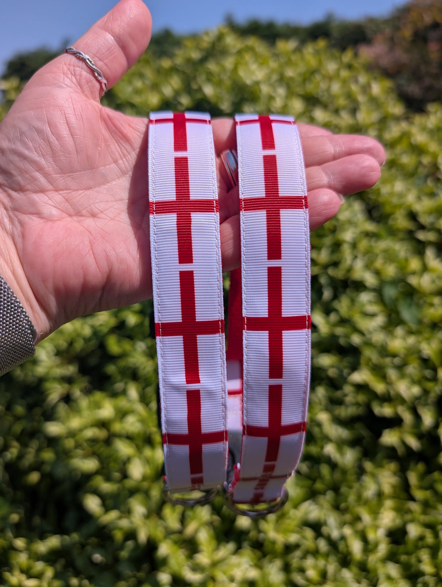 England Flag Dog Collar