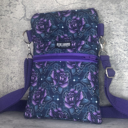 AMETHYST Floral Waterproof Dog Walking Cross Body Bag
