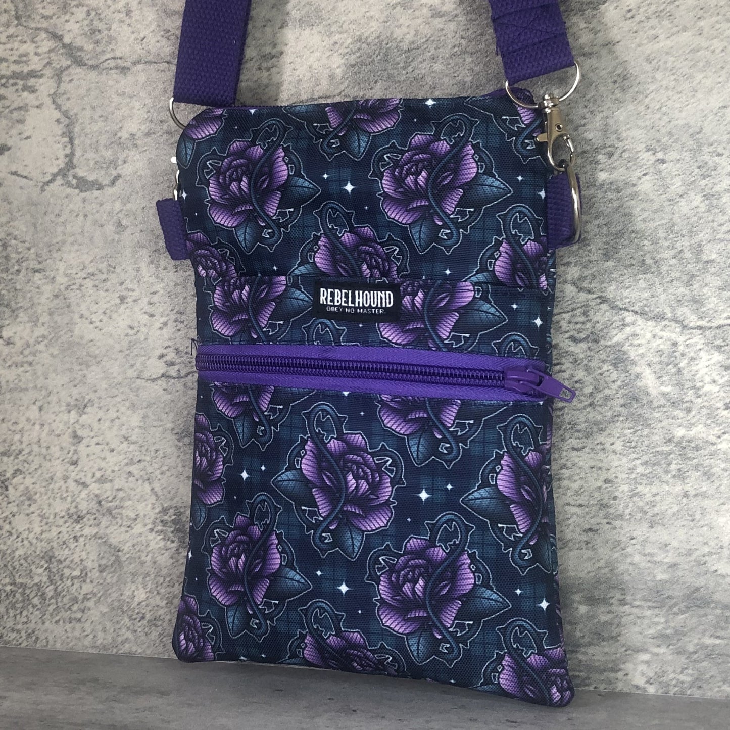 AMETHYST Floral Waterproof Dog Walking Cross Body Bag