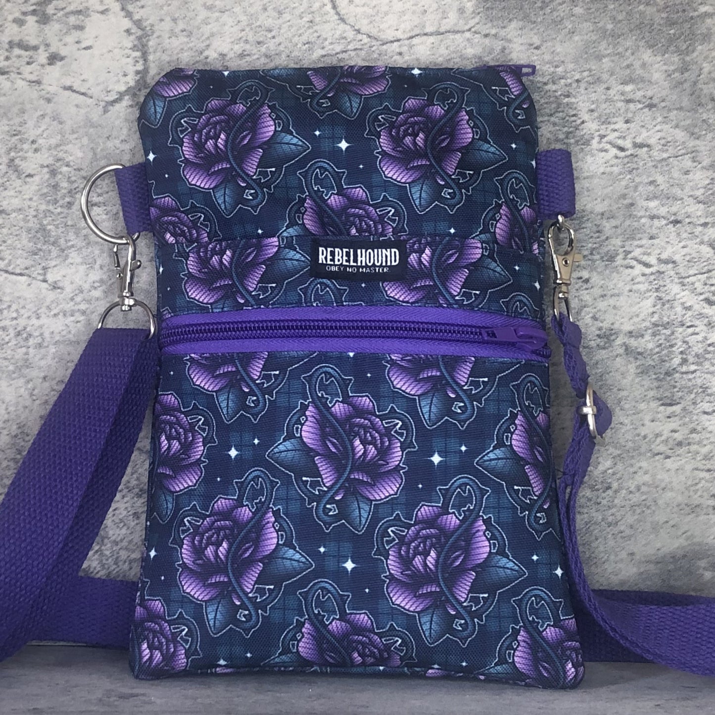 AMETHYST Floral Waterproof Dog Walking Cross Body Bag