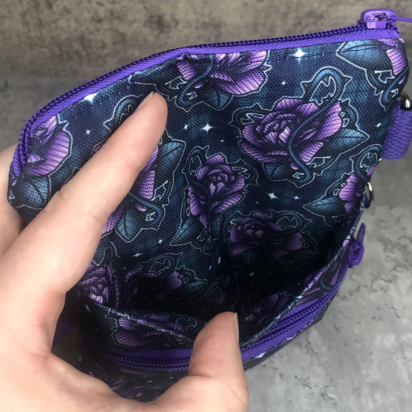 AMETHYST Floral Waterproof Dog Walking Cross Body Bag