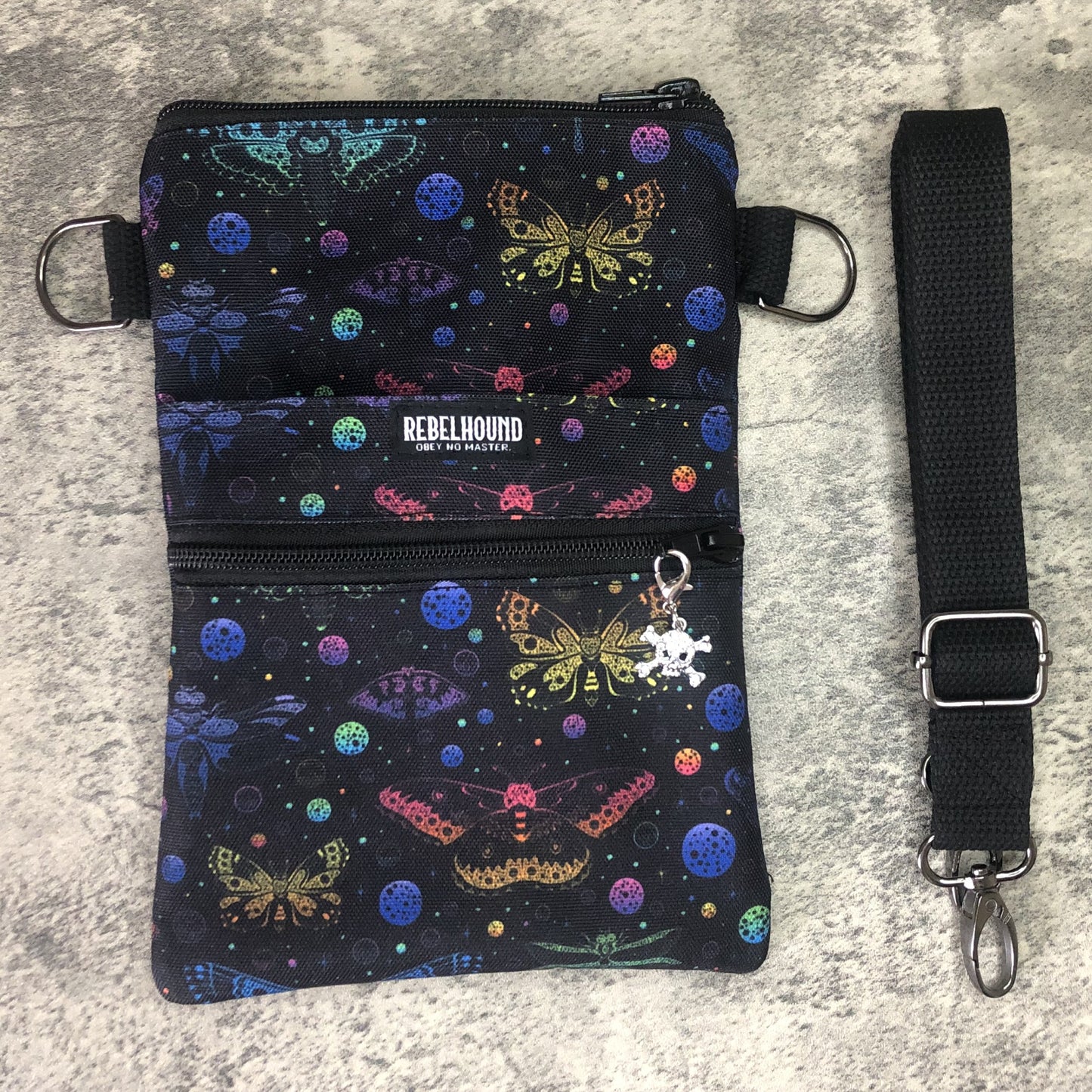 LUNAR Moth Waterproof Dog Walking Cross Body Bag