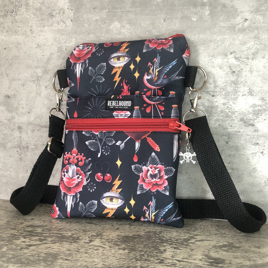 TATTOO Waterproof Dog Walking Cross Body Bag