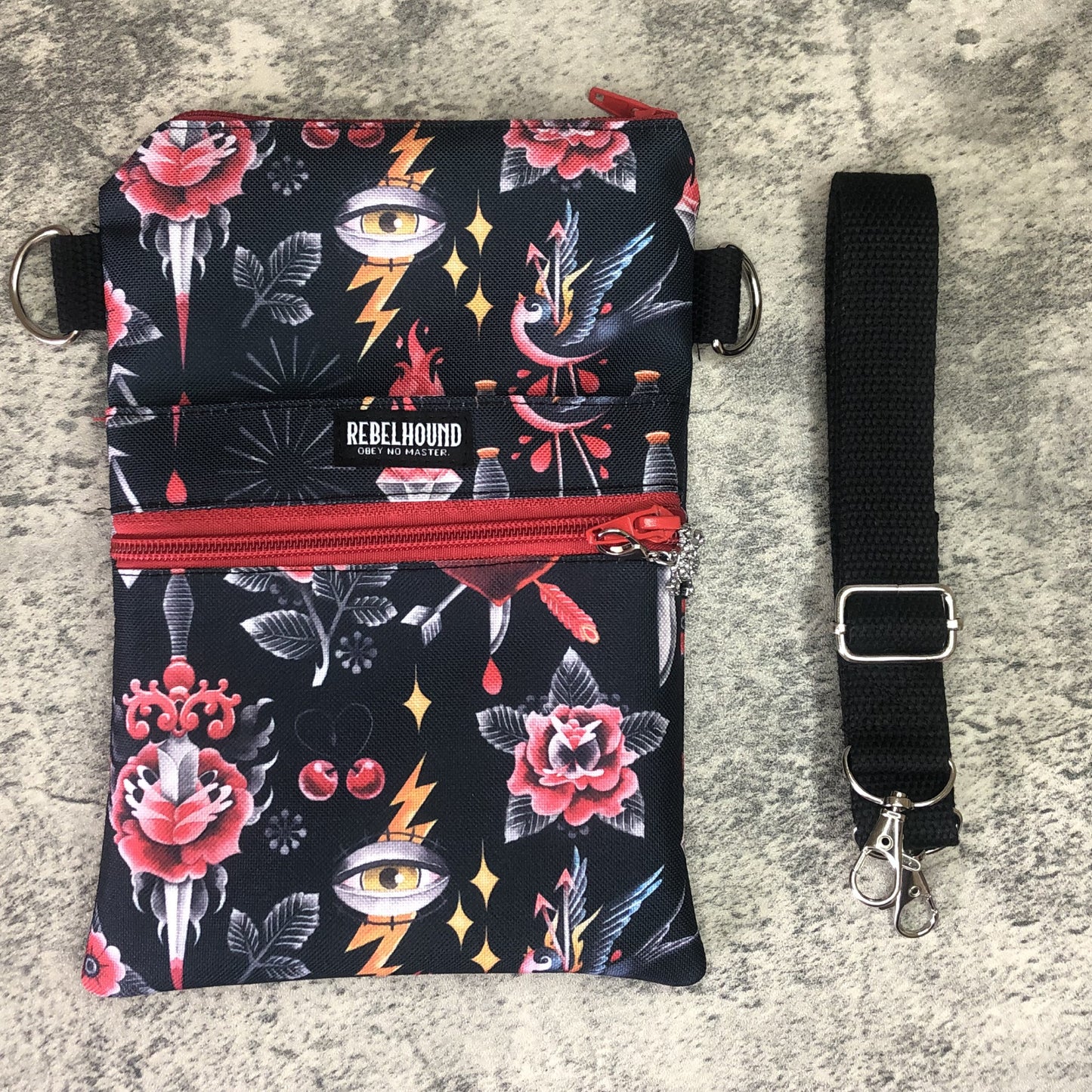 TATTOO Waterproof Dog Walking Cross Body Bag