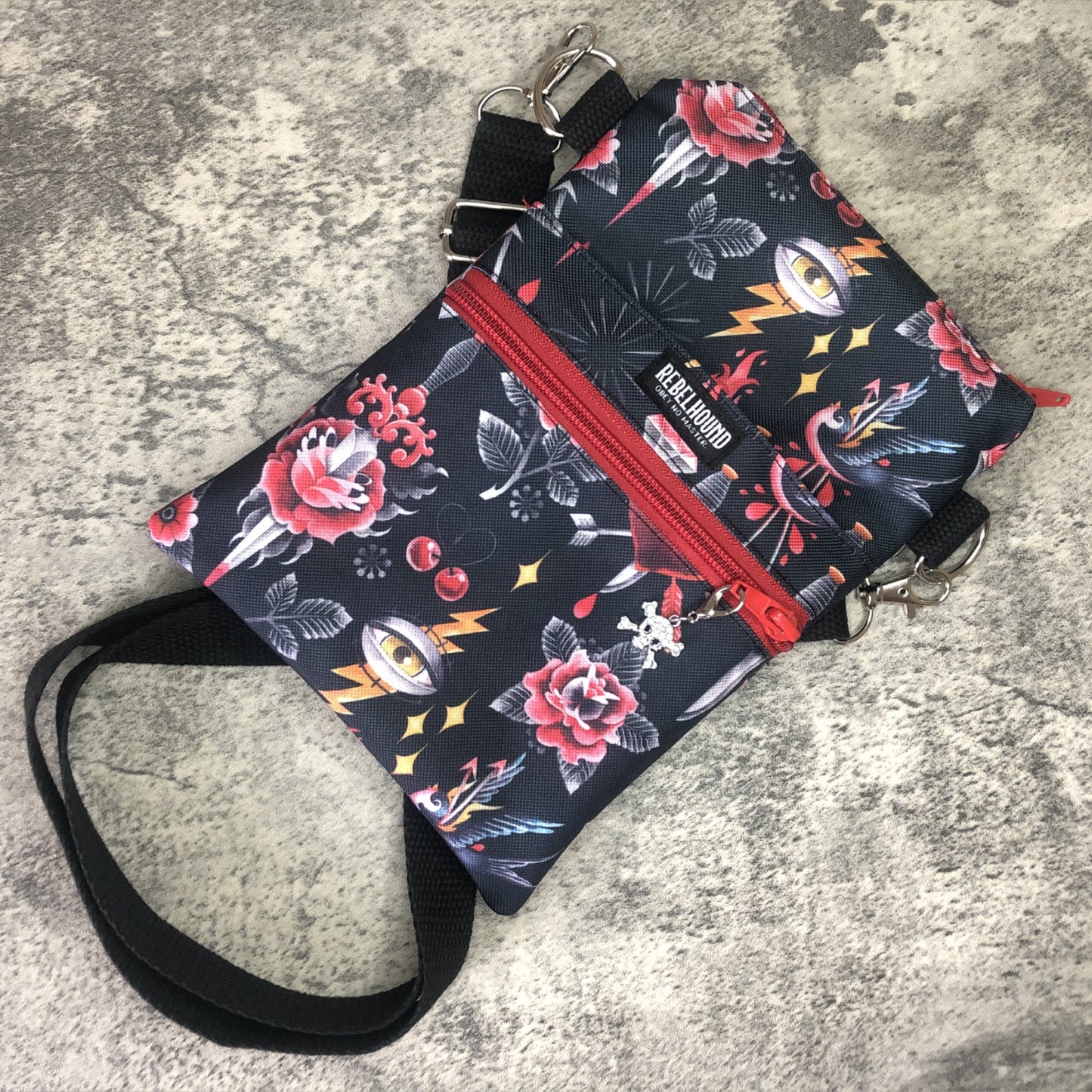 TATTOO Waterproof Dog Walking Cross Body Bag