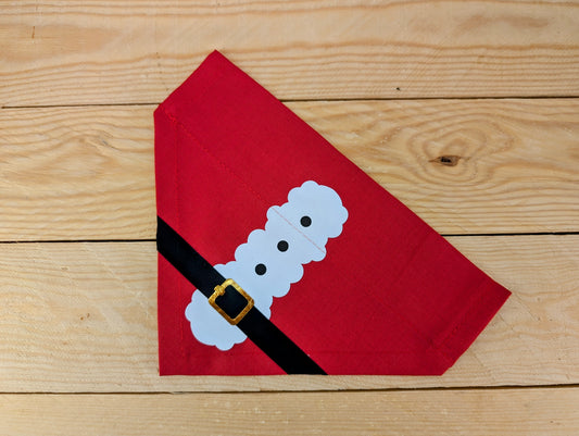 Santa Costume Dog Bandana