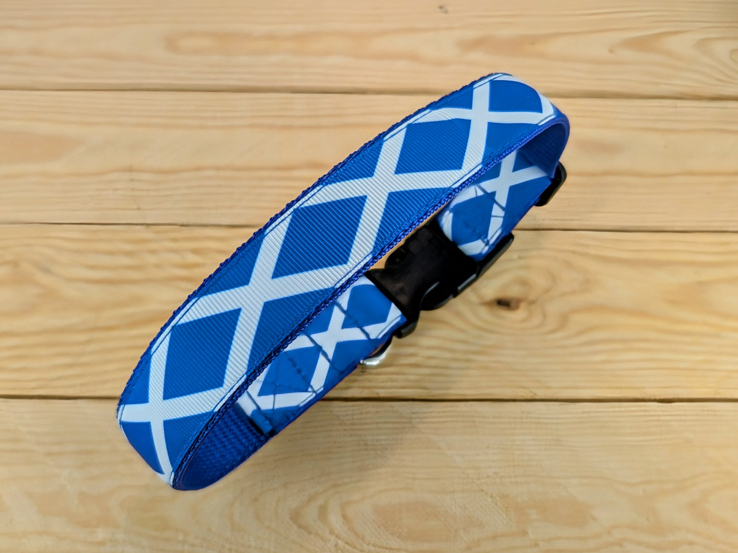 Scottish Flag Dog Collar