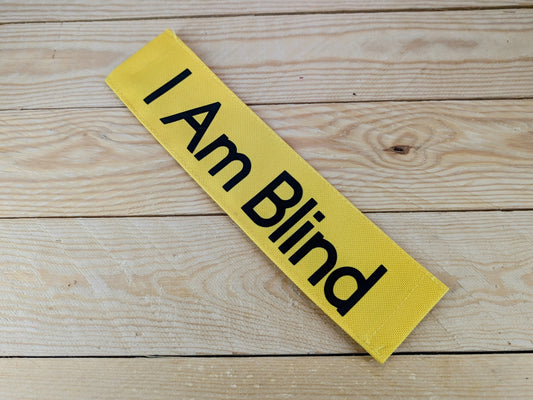 I Am Blind Dog Lead Slip Cover