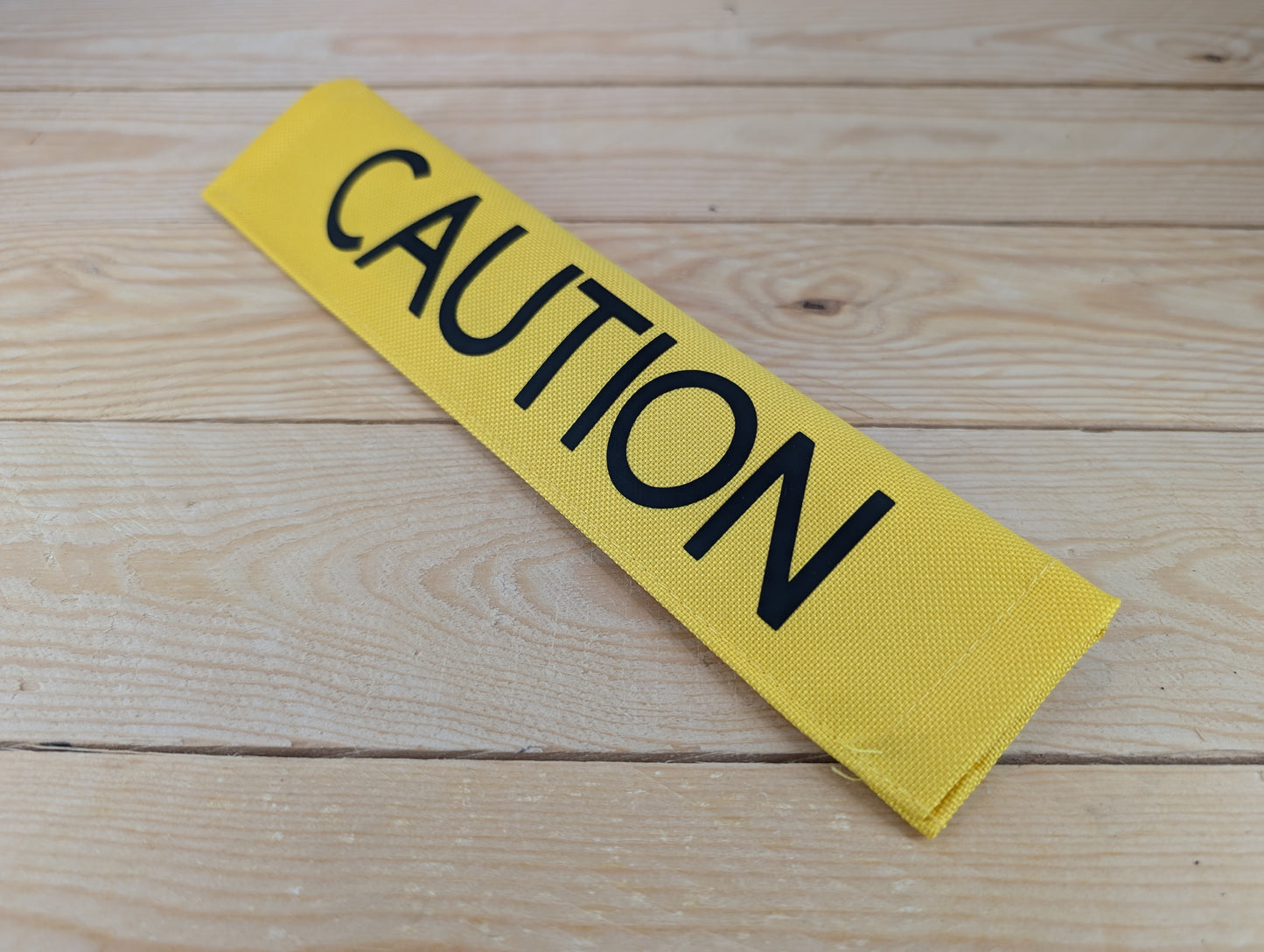 Caution Dog Lead Slip Cover