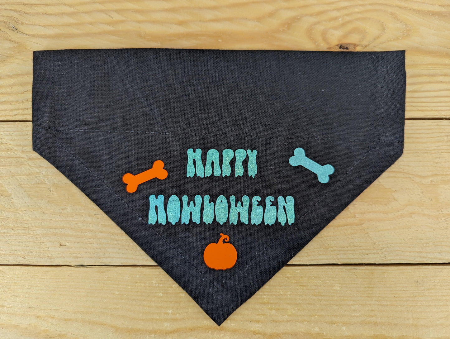 "Happy Howloween" Halloween Dog Bandana