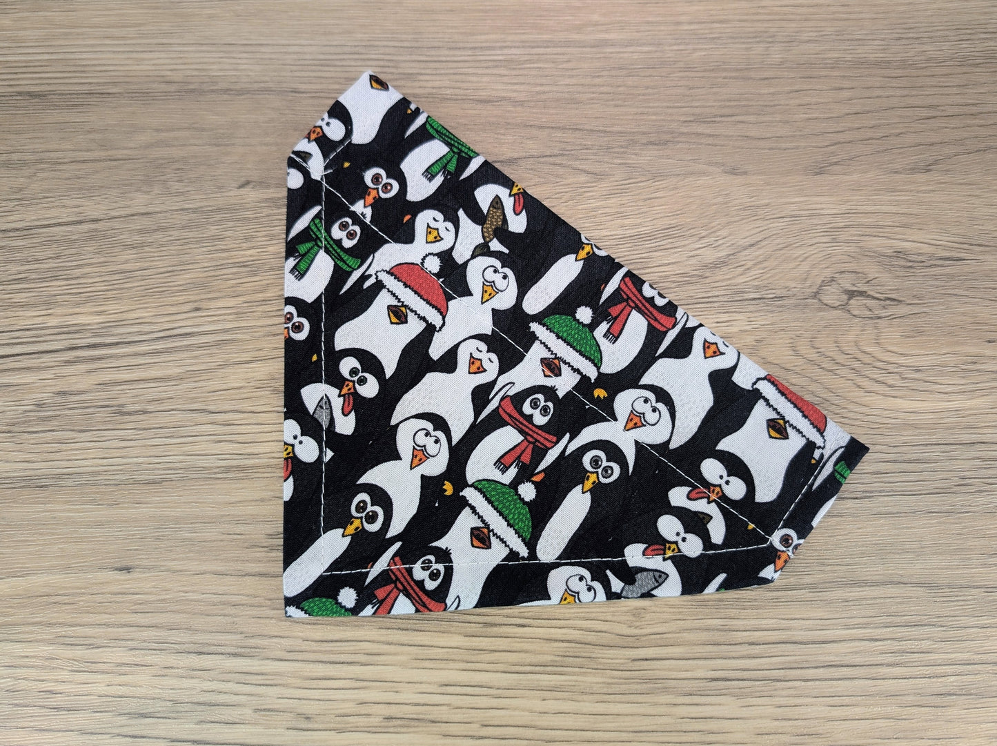 Christmas Penguins Dog Bandana