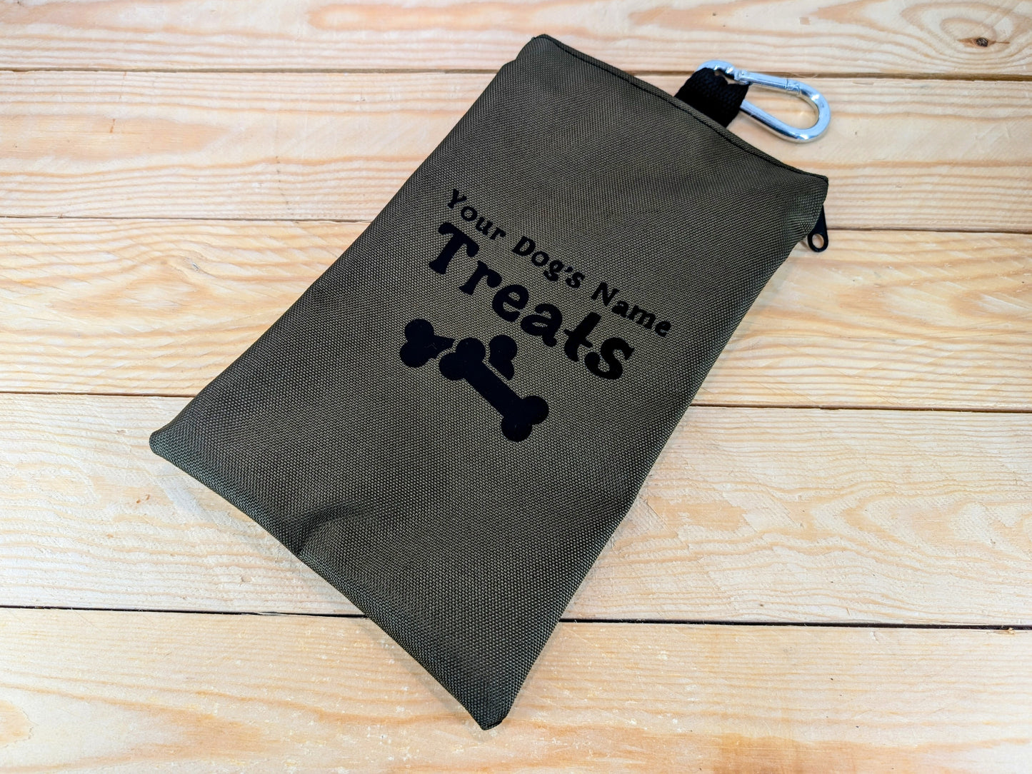 Dog Treat Pouch with Zip