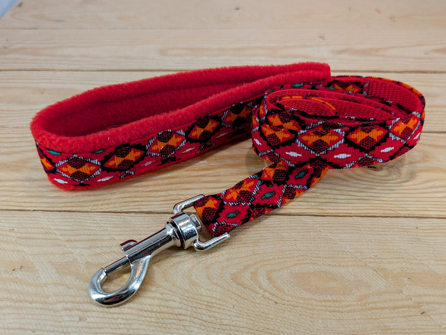 Red and Orange Dog Lead