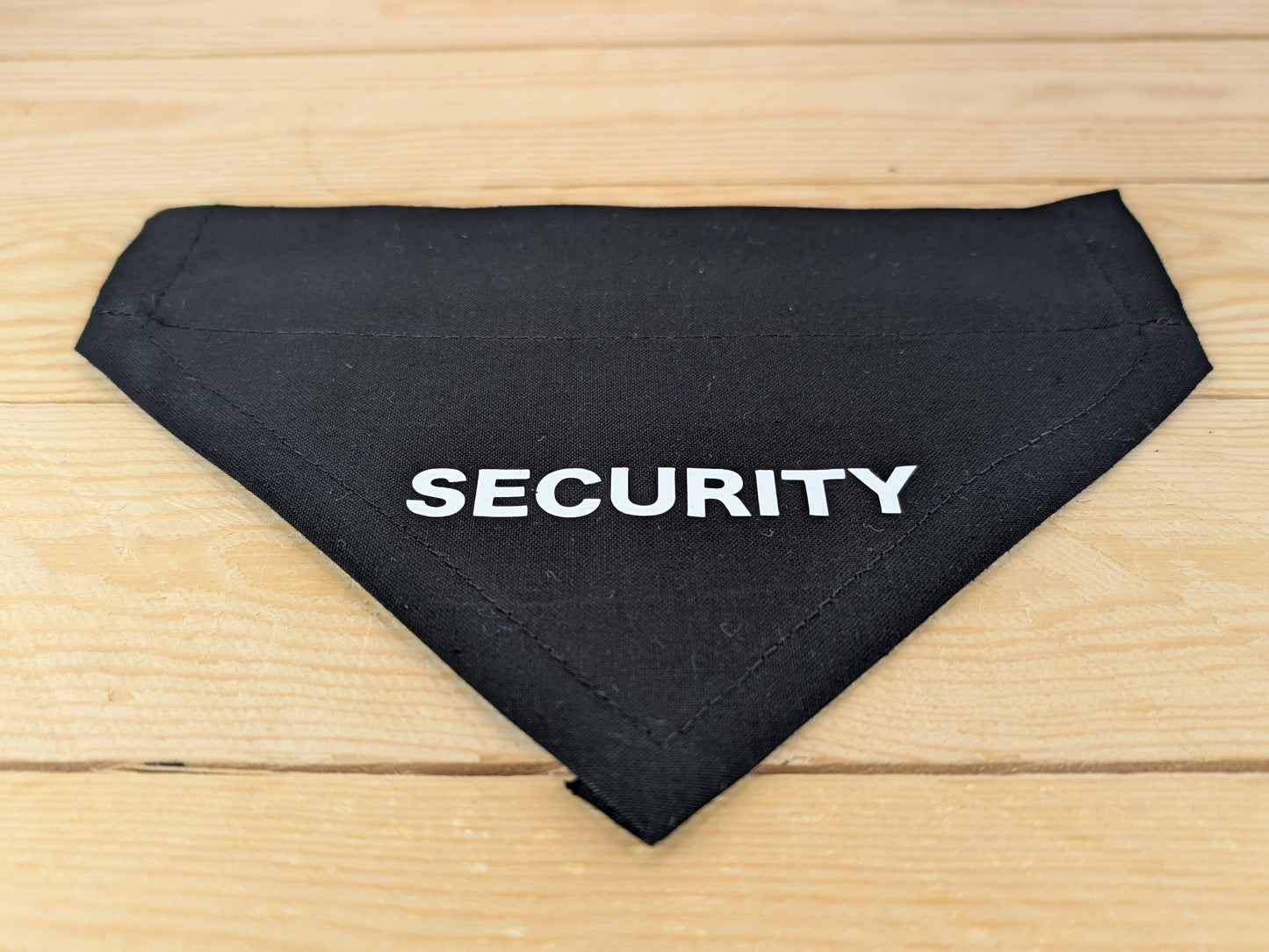 Security Dog Bandana Front