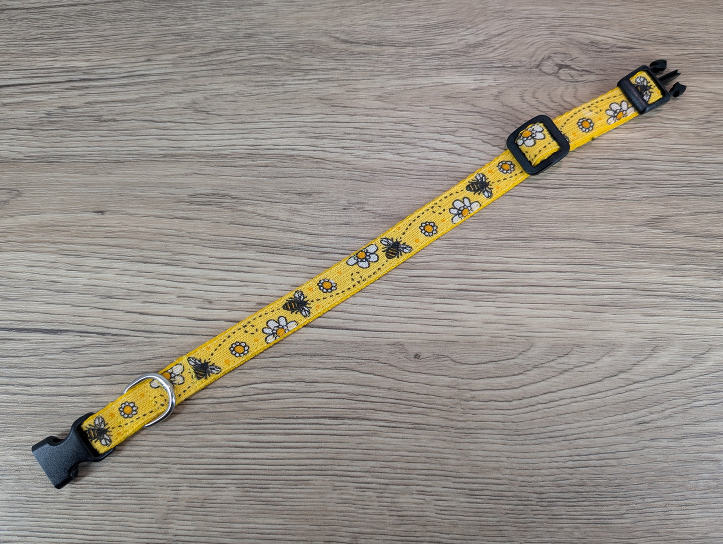 Yellow Bee Small Dog/Puppy Collar
