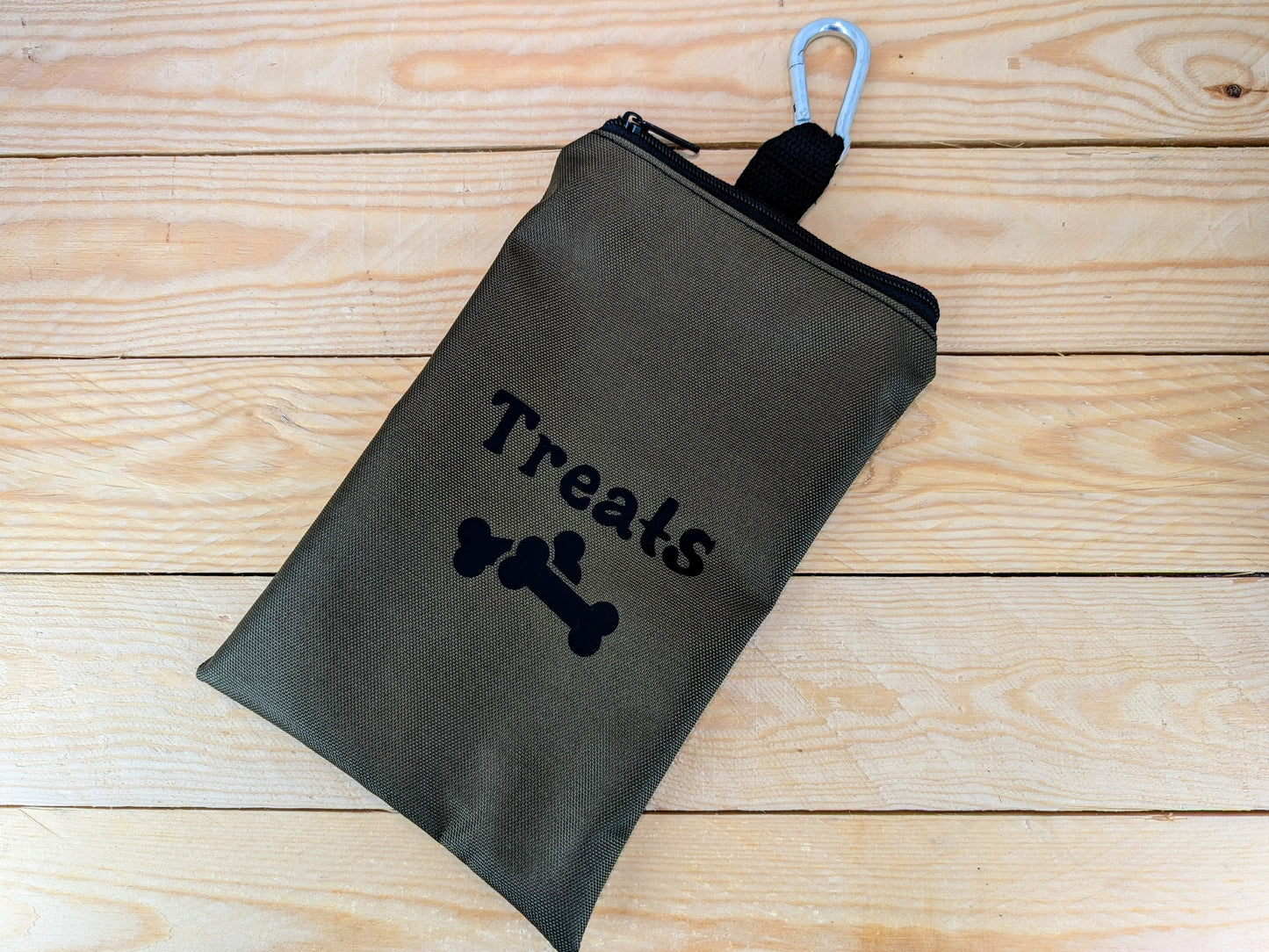 Dog Treat Pouch with Zip