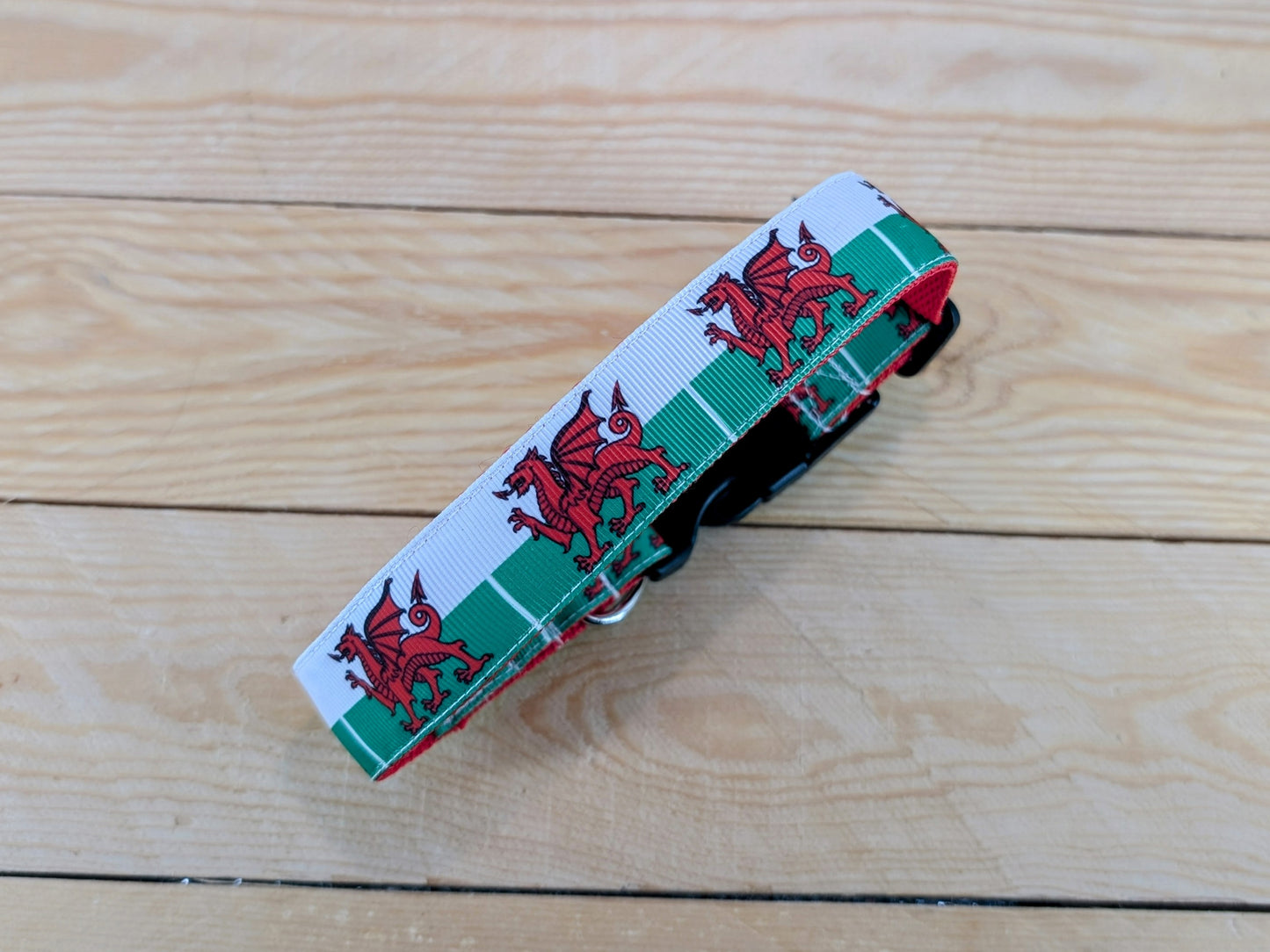 Welsh Flag Dog Collar